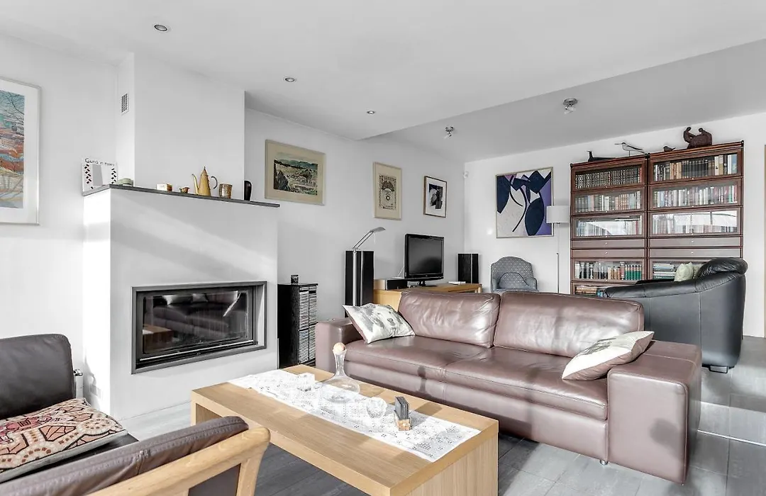 Cheerful House With Fireplace-1