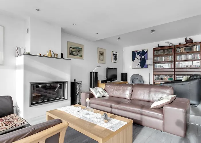 Cheerful House With Fireplace